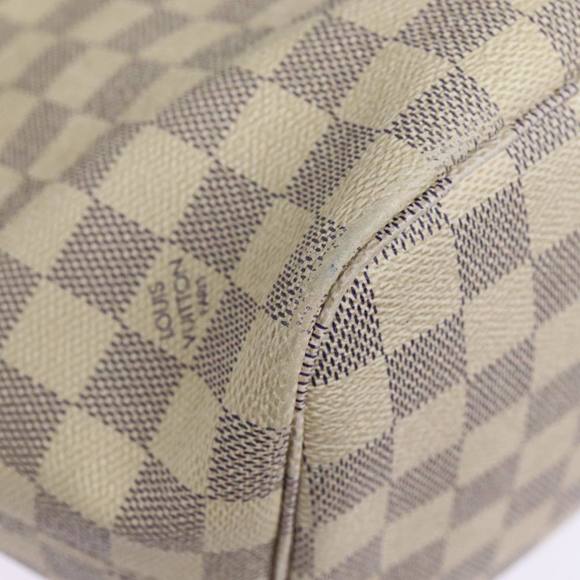 LOUIS VUITTON Damier Azur Neverfull MM Tote Bag N41605 LV Auth 87566 - Picture 14 of 16